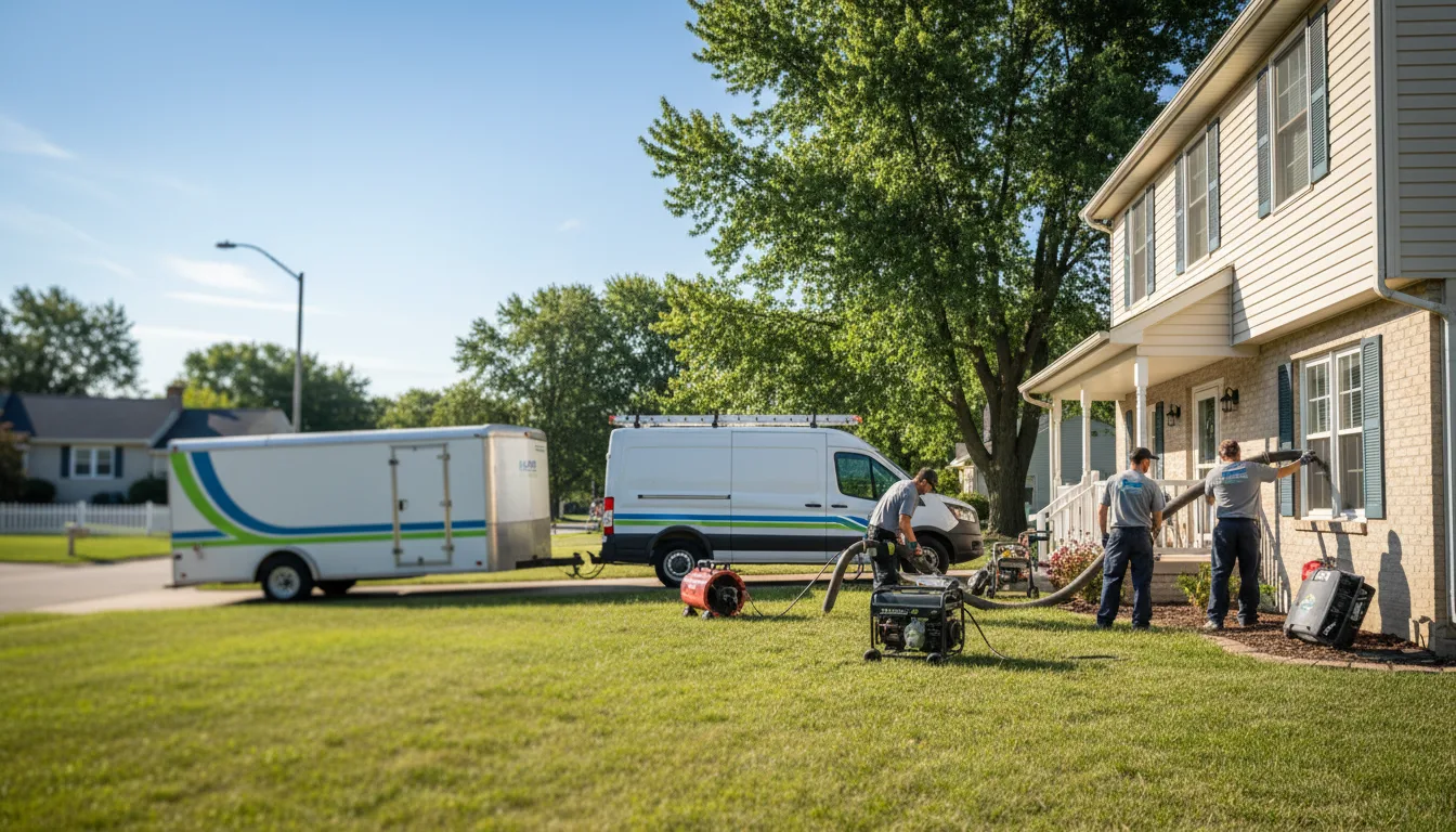 Flooded Basement Restoration And Cleanup With Repair in Aplington, IA near me